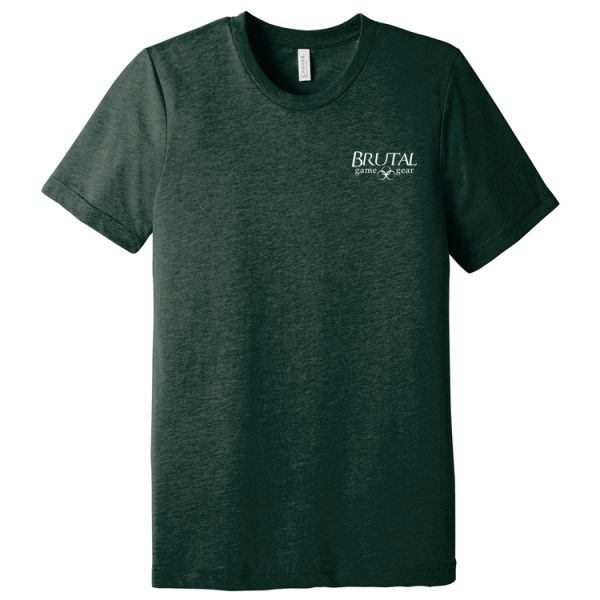 BC3413 Brutal Logo Triblend Tee