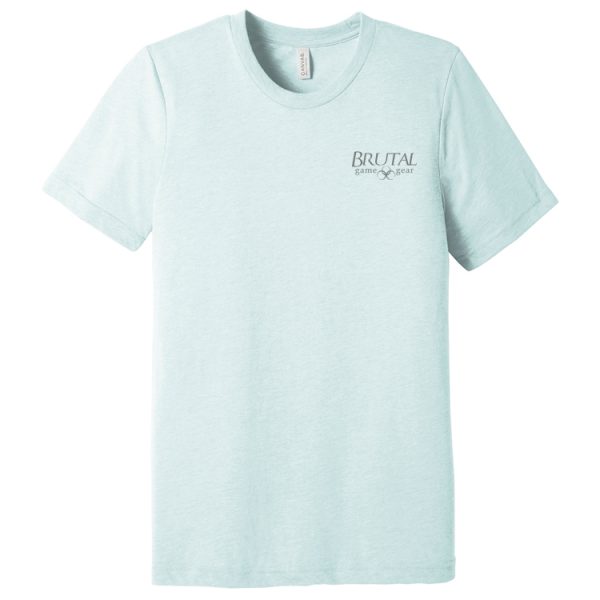 BC3413 Brutal Logo Triblend Tee