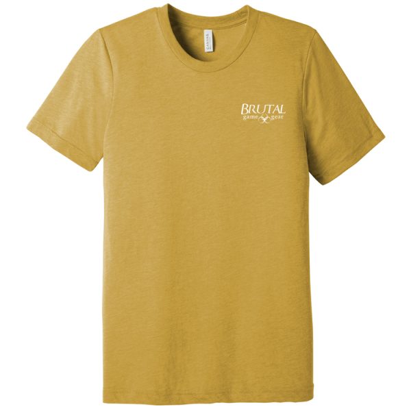BC3413 Brutal Logo Triblend Tee