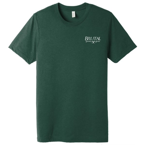BC3413 Brutal Logo Triblend Tee