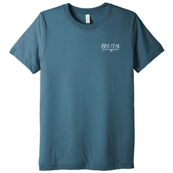 BC3413 Brutal Logo Triblend Tee