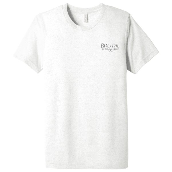 BC3413 Brutal Logo Triblend Tee