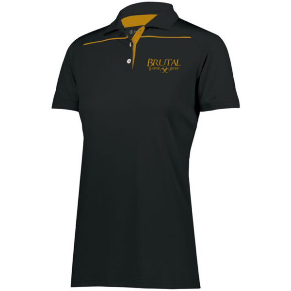222761 Brutal Logo Ladies Defer Polo