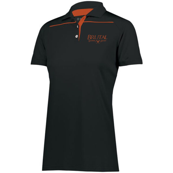 222761 Brutal Logo Ladies Defer Polo