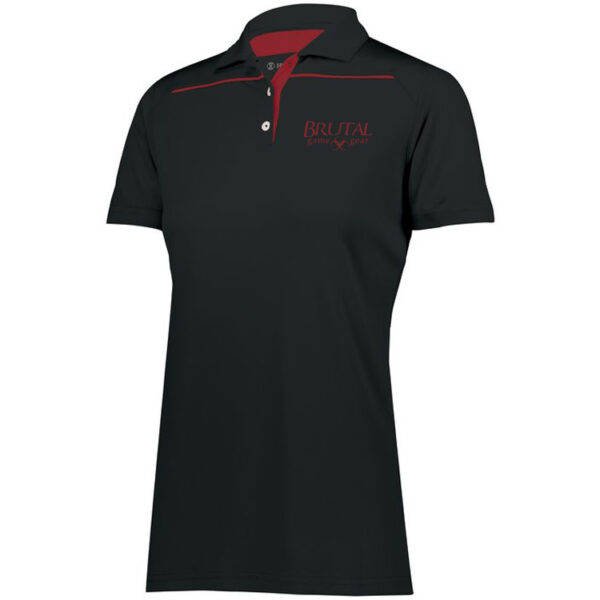 222761 Brutal Logo Ladies Defer Polo