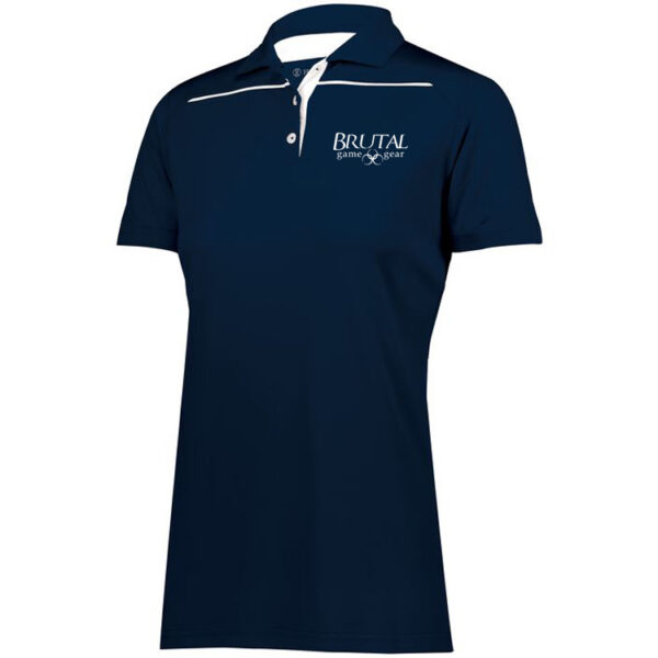 222761 Brutal Logo Ladies Defer Polo