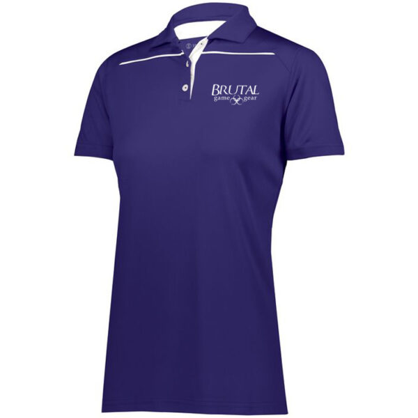 222761 Brutal Logo Ladies Defer Polo