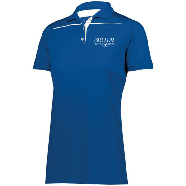222761 Brutal Logo Ladies Defer Polo