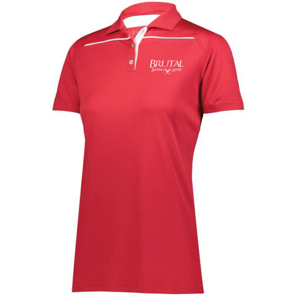 222761 Brutal Logo Ladies Defer Polo