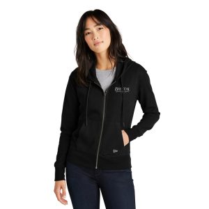 LNEA141 Brutal Logo Ladies Full Zip Thermal Hoodie