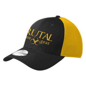NE1020 Brutal Logo 3930 FlexFit Mesh Cap