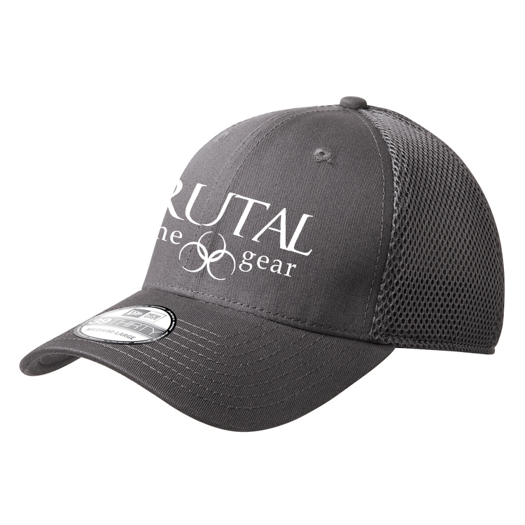 NE1020 Brutal Logo 3930 FlexFit Mesh Cap