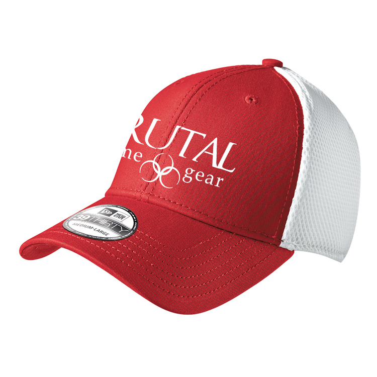 NE1020 Brutal Logo 3930 FlexFit Mesh Cap