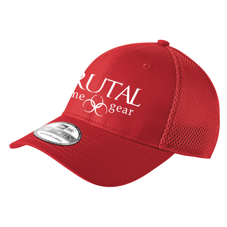 NE1020 Brutal Logo 3930 FlexFit Mesh Cap