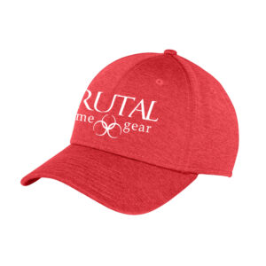 NE703 Brutal Logo 3930 FlexFit Shadow Heather Cap