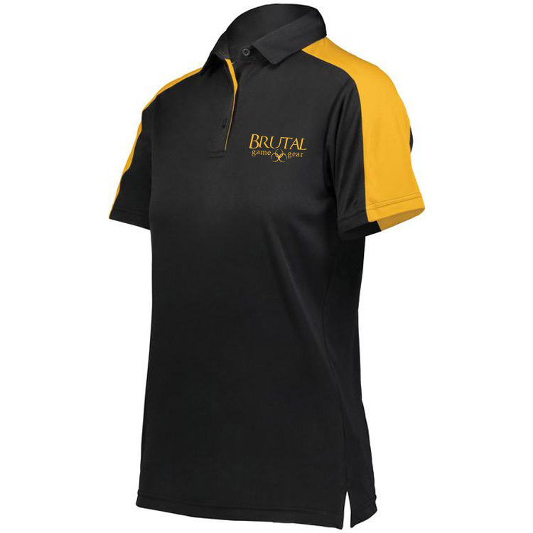 5029 Brutal Logo Ladies Vital BiColor Polo
