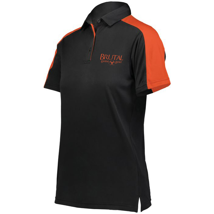 5029 Brutal Logo Ladies Vital BiColor Polo