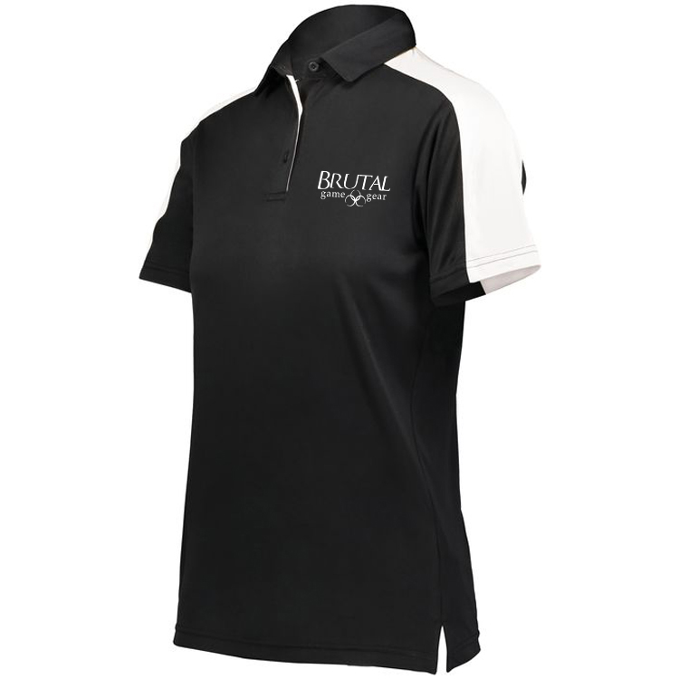 5029 Brutal Logo Ladies Vital BiColor Polo