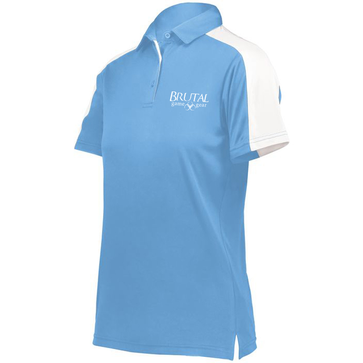 5029 Brutal Logo Ladies Vital BiColor Polo