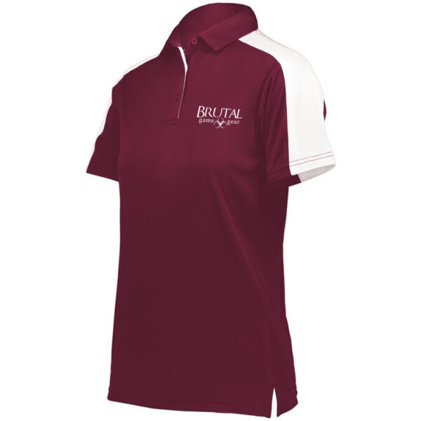 5029 Brutal Logo Ladies Vital BiColor Polo