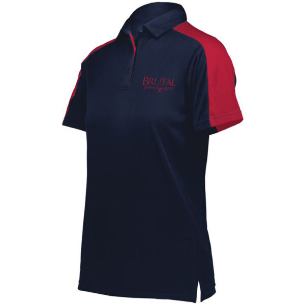 5029 Brutal Logo Ladies Vital BiColor Polo