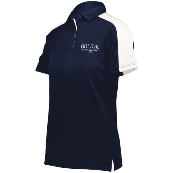 5029 Brutal Logo Ladies Vital BiColor Polo
