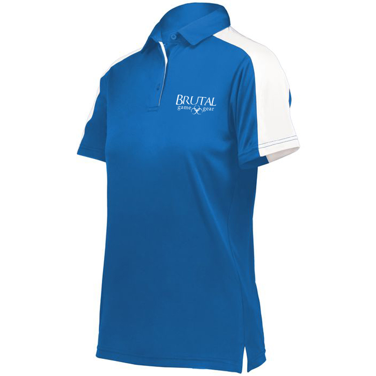 5029 Brutal Logo Ladies Vital BiColor Polo