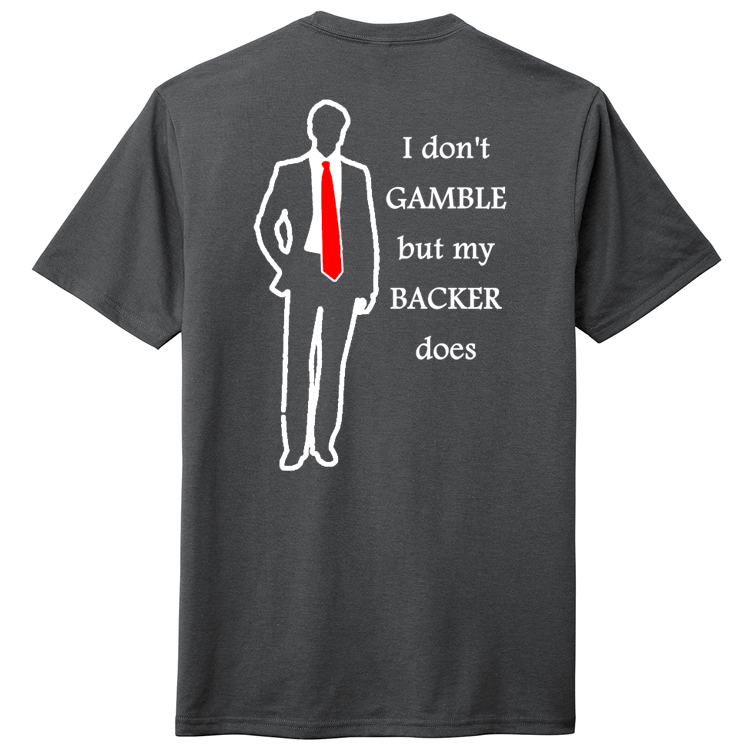 GB2022A Brutal Gamble Backer Tee