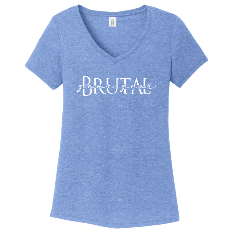 ILLT22 Brutal Inlay Logo Ladies Tee