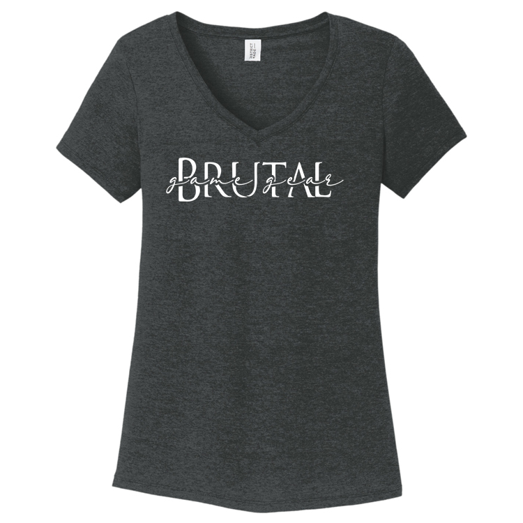 ILLT22 Brutal Inlay Logo Ladies Tee