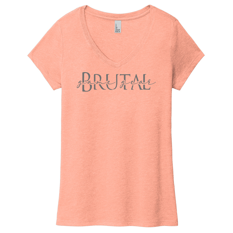 ILLT22 Brutal Inlay Logo Ladies Tee