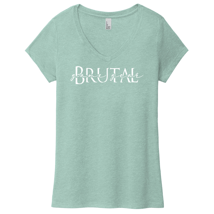 ILLT22 Brutal Inlay Logo Ladies Tee