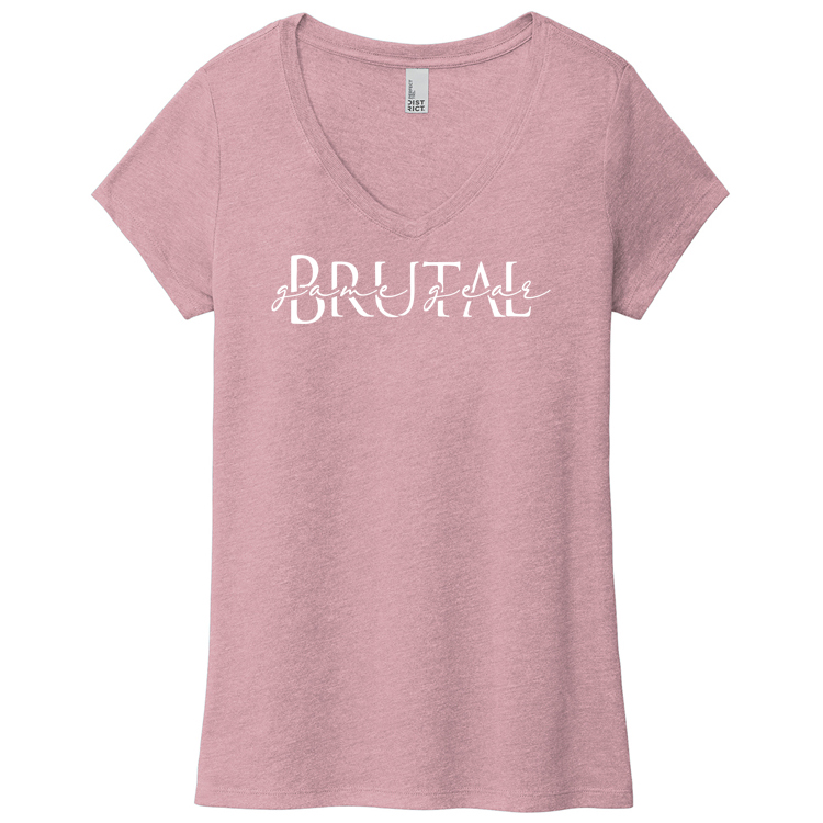 ILLT22 Brutal Inlay Logo Ladies Tee