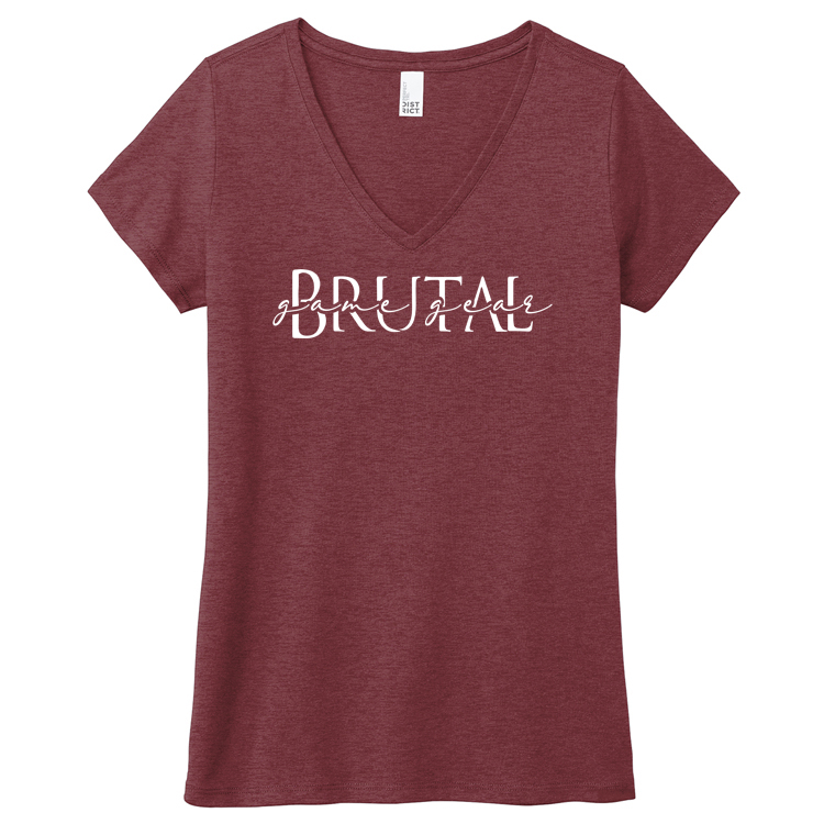 ILLT22 Brutal Inlay Logo Ladies Tee