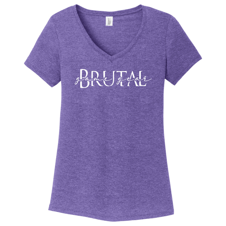 ILLT22 Brutal Inlay Logo Ladies Tee