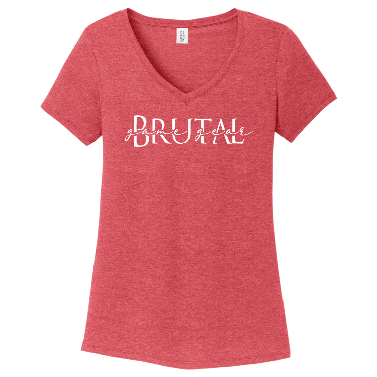 ILLT22 Brutal Inlay Logo Ladies Tee