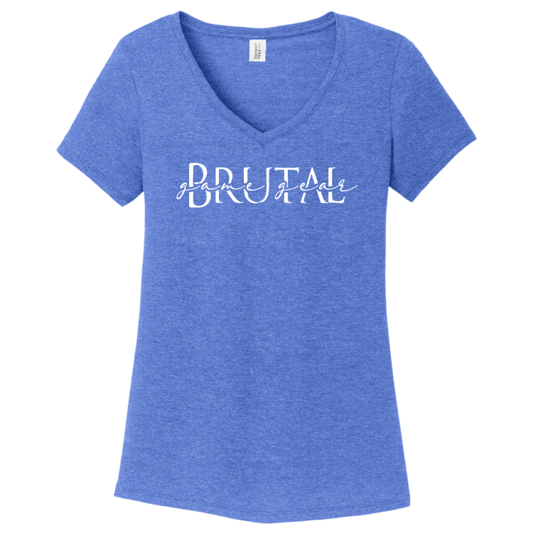 ILLT22 Brutal Inlay Logo Ladies Tee