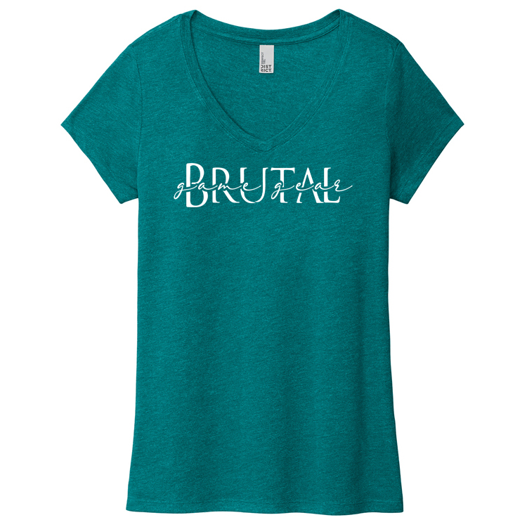 ILLT22 Brutal Inlay Logo Ladies Tee