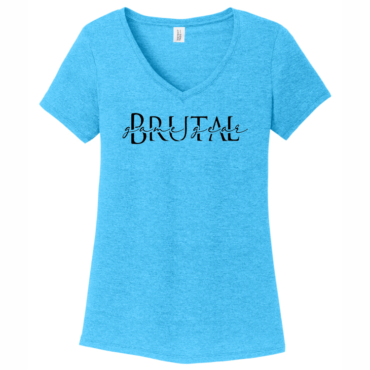 ILLT22 Brutal Inlay Logo Ladies Tee