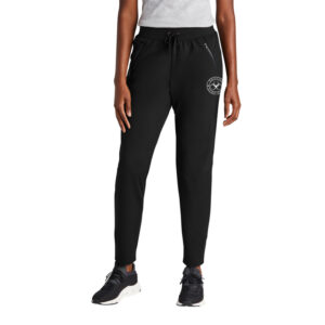 LPST871 Brutal Logo Ladies Sueded Circuit Jogger