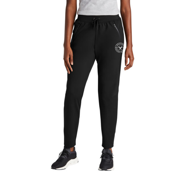 LPST871 Brutal Logo Ladies Sueded Circuit Jogger