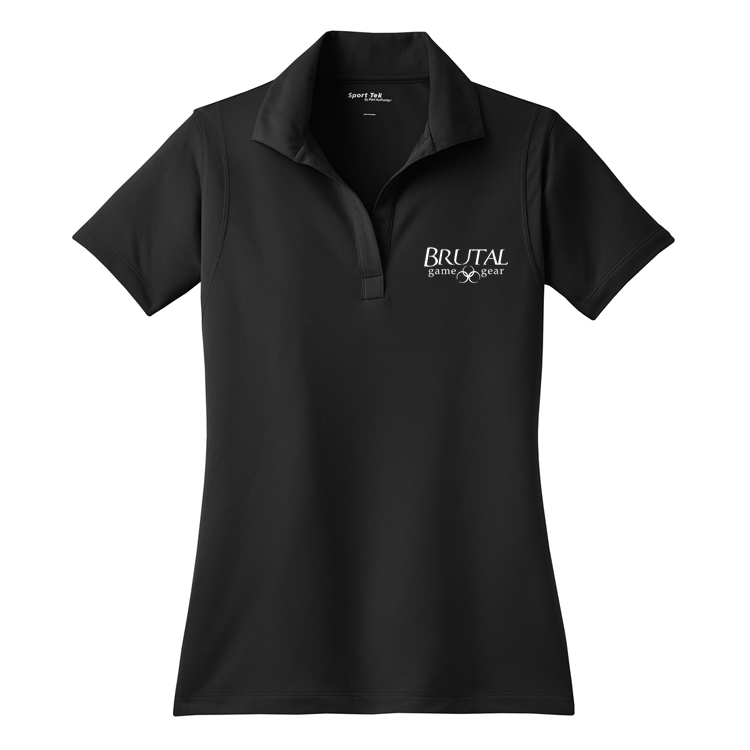 LST650 Brutal Logo Ladies MicroPique Polo