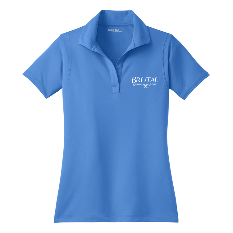 LST650 Brutal Logo Ladies MicroPique Polo