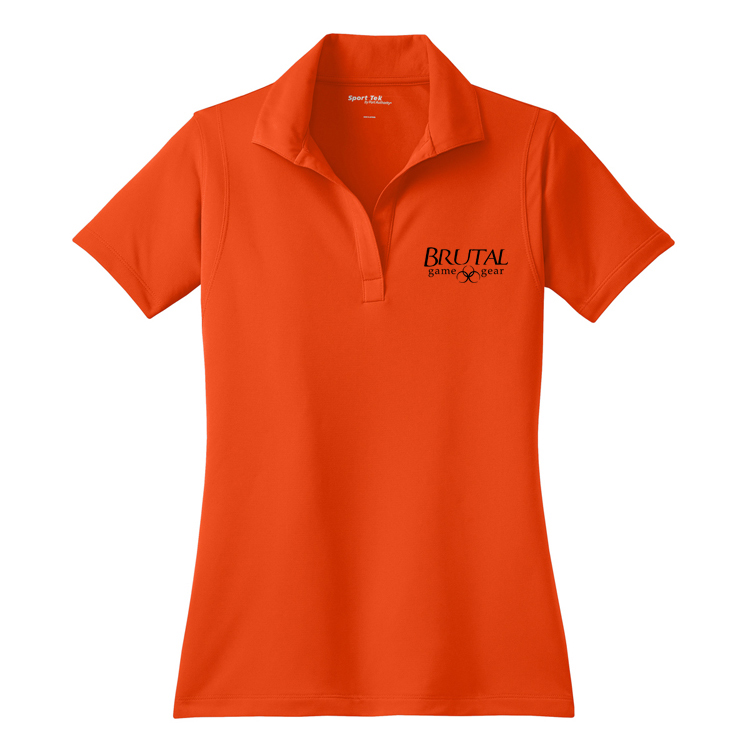 LST650 Brutal Logo Ladies MicroPique Polo