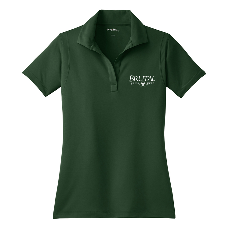 LST650 Brutal Logo Ladies MicroPique Polo