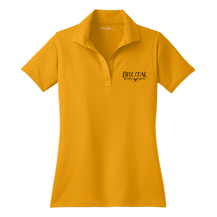 LST650 Brutal Logo Ladies MicroPique Polo