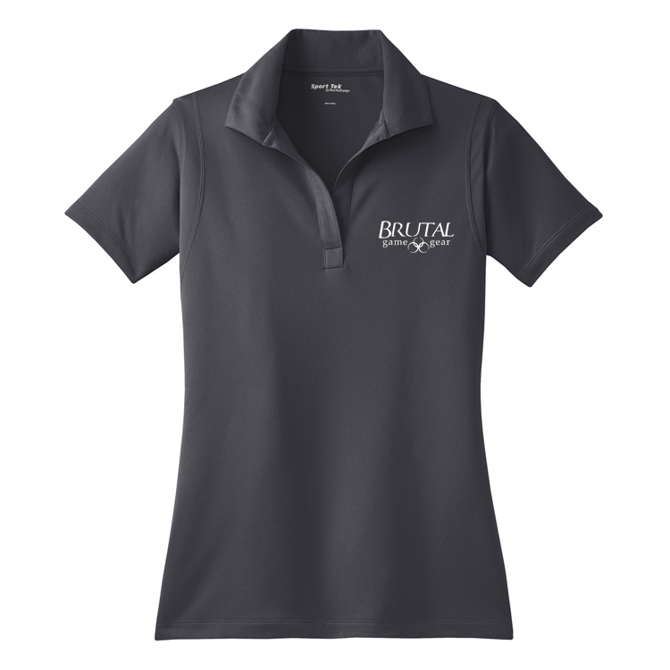 LST650 Brutal Logo Ladies MicroPique Polo
