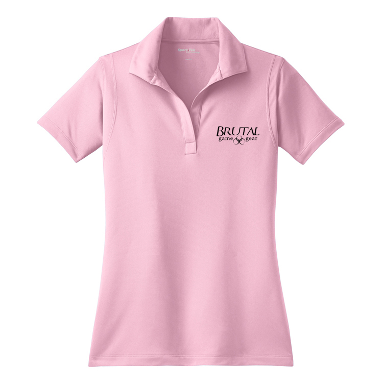 LST650 Brutal Logo Ladies MicroPique Polo