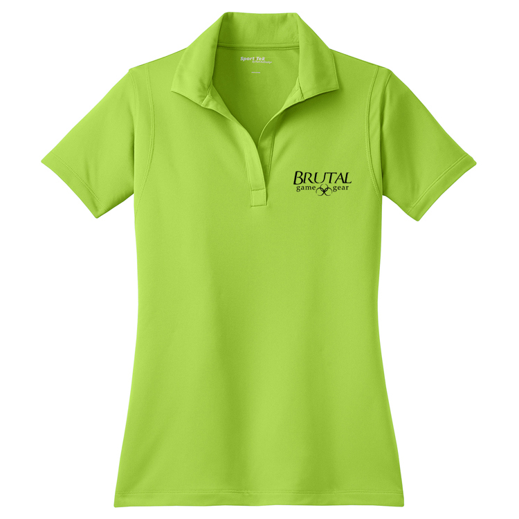 LST650 Brutal Logo Ladies MicroPique Polo