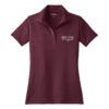 LST650 Brutal Logo Ladies MicroPique Polo